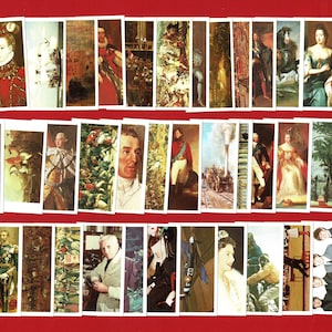 Britse KONINGIN ELIZABETH I - ELIZABETH I.I. - Complete theekaartenset - British Monarchs - Britse historische gebeurtenissen 1558 tot 1981 (OS01)