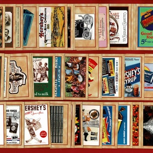 73 x HERSHEY'S TRADING CARDS - 100 Jahre Hershey Werbung - 1995 Dart Flipcards Inc. - Sammeln / Display / Basteln / Projekt (OS01)