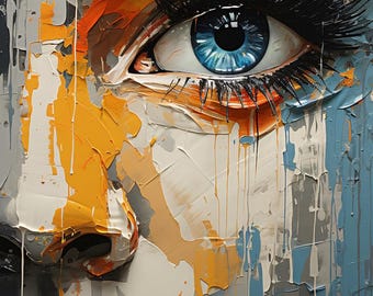 Arte Abstrata | Pintura Abstrata | Imagens Abstratas | Liberdade Artística | Cores e Emoções | Download Instantâneo | Ideia Criativa para Presente