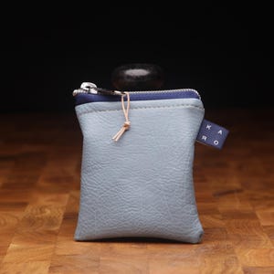 Tasche aus hochwertigem Kunstleder mit Reißverschluss (ohne Boden)