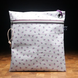 Wetbag / Nasskramtasche aus hochwertigem Au Maison Wachstuch