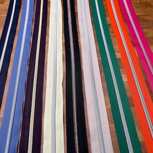 Endlosreißverschluss unterschiedliche Farben 1 m hochwertige Qualität oder Zipper