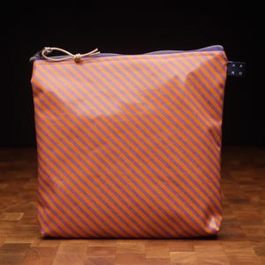 Tasche aus Au Maison Wachstuch mit hochwertigem Reißverschluss (mit Boden)