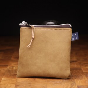 Tasche aus hochwertigem Kunstleder mit Reißverschluss (ohne Boden)