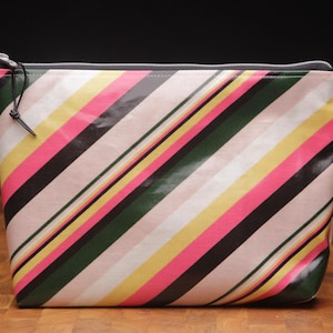 Tasche aus Au Maison Wachstuch mit hochwertigem Reißverschluss (mit Boden)