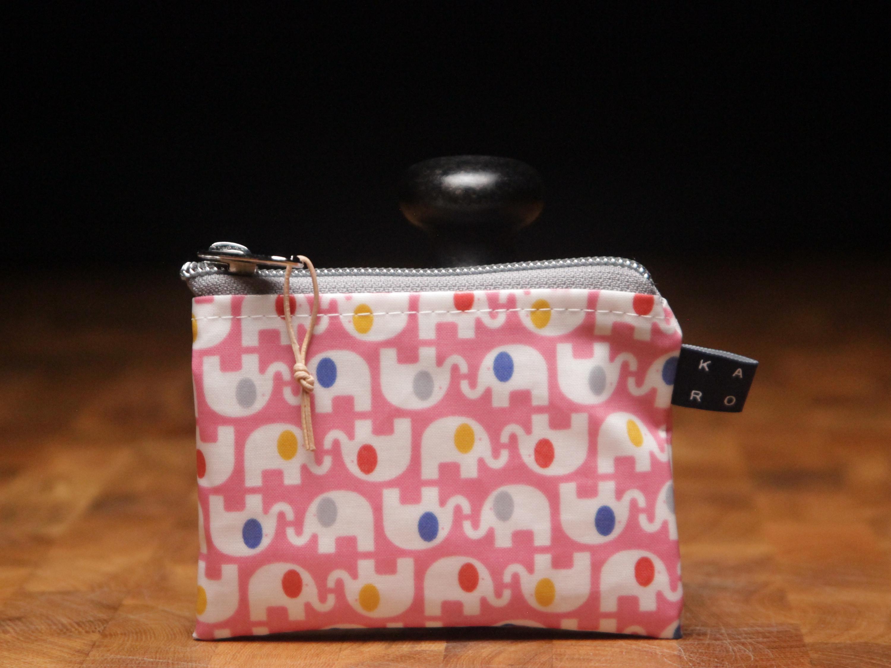 Bag made of Japanese oilcloth with high-quality zipper (without bottom)