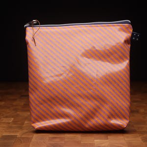 Tasche aus Au Maison Wachstuch mit hochwertigem Reißverschluss (mit Boden)