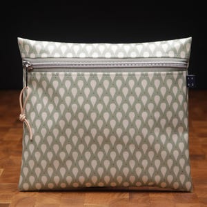 Tasche aus Au Maison Wachstuch mit hochwertigem Reißverschluss (ohne Boden)