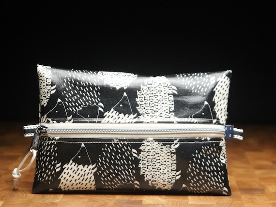 Wet wipes and diaper bag made of high-quality Japanese oilcloth