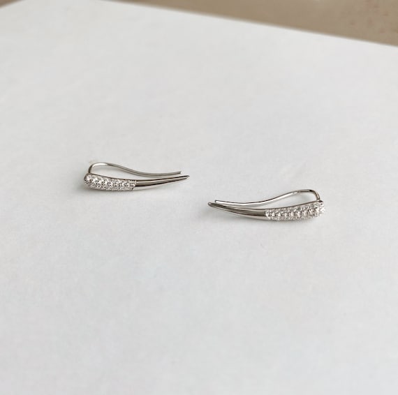 Tusk ear crawler best sale earrings