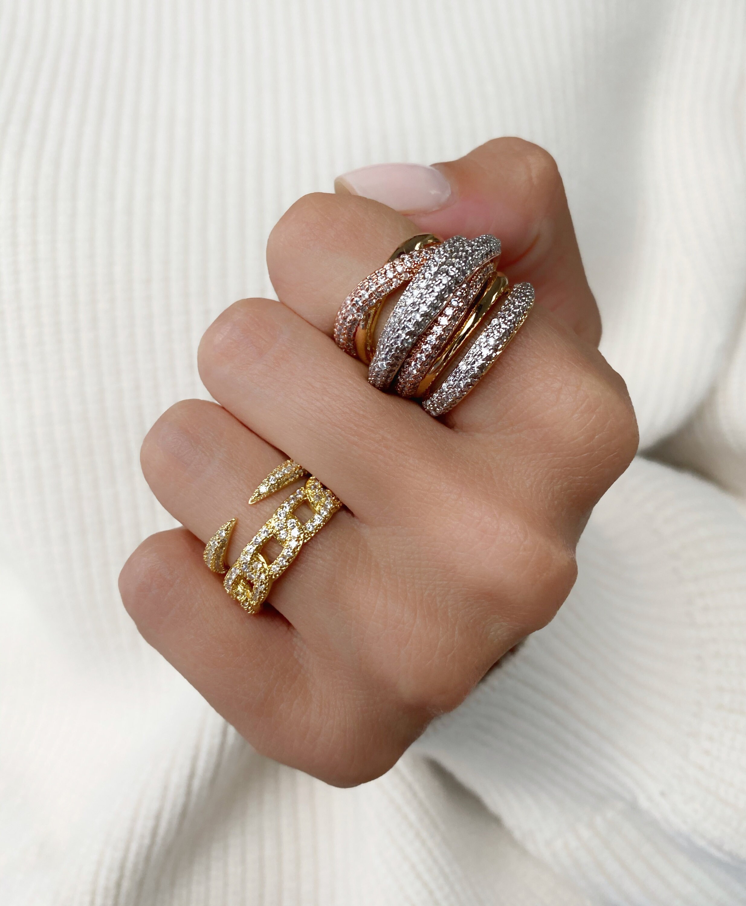 Eternity Ring Eternity Band Stacking Ring Statement Ring - Etsy Singapore