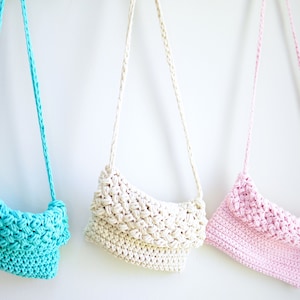 Cross Body Crochet Bag Pattern Easy Crochet Pattern Small Purse PDF Instant Download image 2