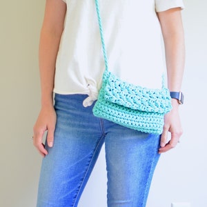 Cross Body Crochet Bag Pattern Easy Crochet Pattern Small Purse PDF Instant Download image 5