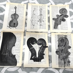 Cello (Musical Instrument) themed dictionary prints