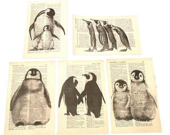 DCコミックスの辞書ページのペンギンの印刷 - Etsy 日本