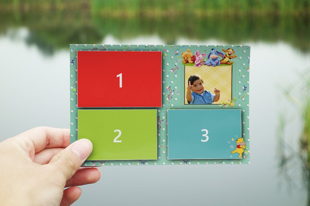 Photo Booth Template 4x6 Winnie the Pooh Child's Birthday Party - Etsy