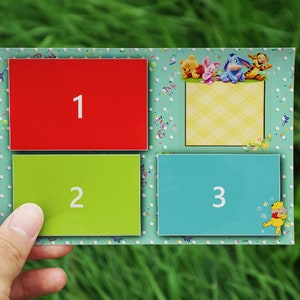 Photo Booth Template 4x6 Winnie the Pooh Child's Birthday Party - Etsy