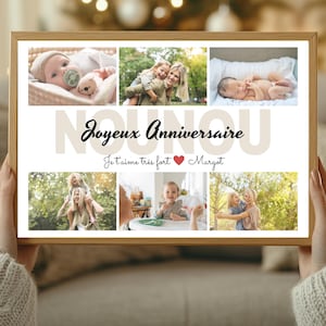 personalized gift for nanny | frame with photo for nanny | gift idea for nanny | birthday gift for nanny | unframed