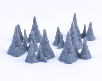 6 x Stalagmites for Gloomhaven • Gloomhaven Accessories