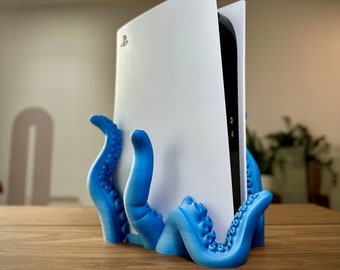 Unleash the Grip: Tentacle Stand for Playstation 5 Disc Edition