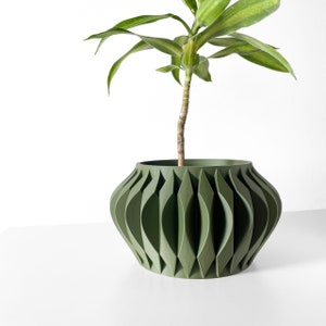 Sevi Planter: Modern Indoor Planter, Designer Plant Pot imagem 1