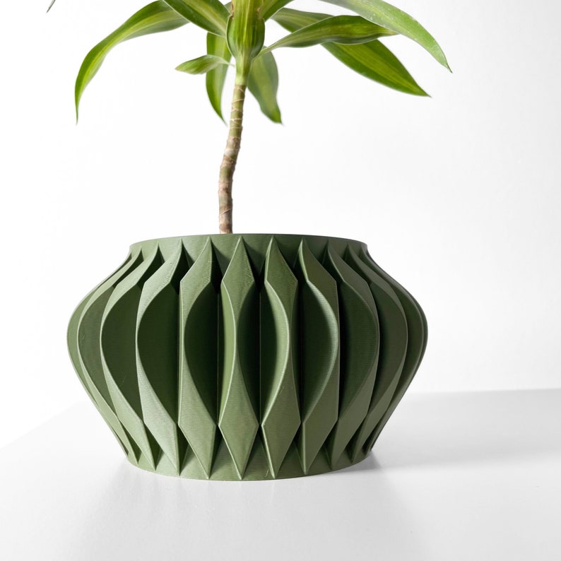 Sevi Planter: Modern Indoor Planter, Designer Plant Pot imagem 2