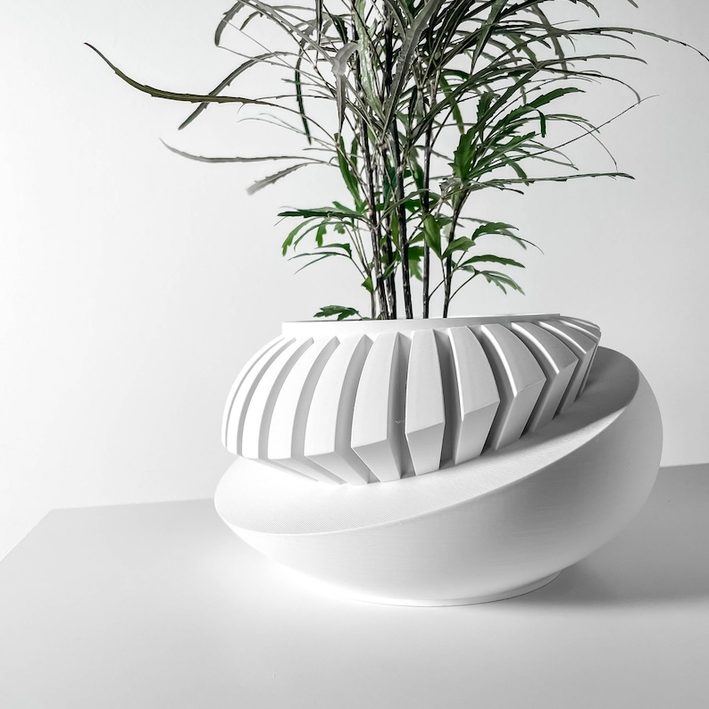 Luxar plantenbak: moderne plantenbak voor binnen, design plantenpot afbeelding 2