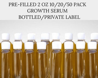 Super Fast Hair Growth Serum /Wholesale /Individual Bottles 2 oz Size Spout Top bundle Salons /Private Label/Start Your Own Business