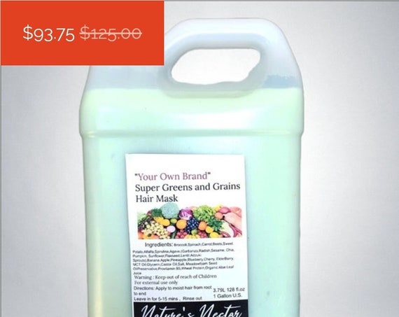 NEW! Stimulating Super Greens and Grains Hair Smoothie (mask)