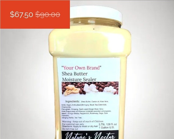Magic Moisturize Lock ! Perfect for low porosity hair!- Hair Mango Butter Moisturizing Cream 1 gallon wholesale private label