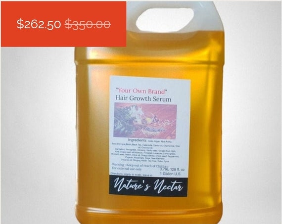 Marvelous Super Growth! - Hair growth Serum 1 gallon wholesale private label