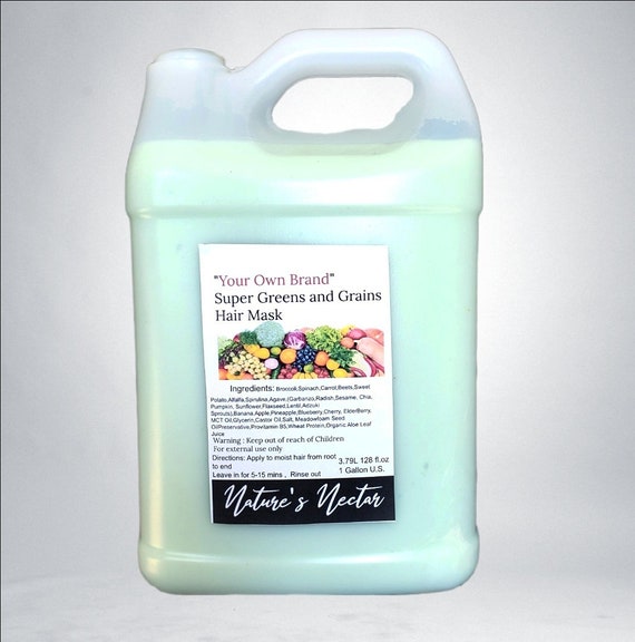 NEW! Stimulating Super Greens and Grains Hair Smoothie (mask)