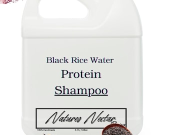Black Rice Hibiscus Hair and Scalp Shampoo! Perfect for blood flow to scalp! 1 gallon  wholesale private label