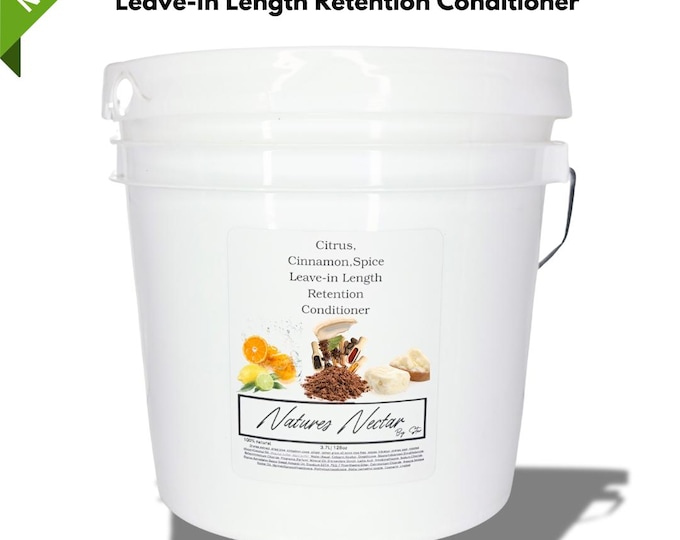 NEW! Citrus Cinnamon& Spice Leave-in Length Retention Conditioner WHOLESALE 1 GALLON