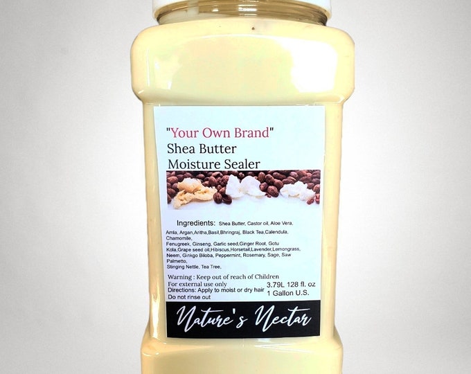 Super Moisturizing Magic Moisturize Lock ! Great for low porosity hair Mango Butter Moisturizing Cream  gallon wholesale private label