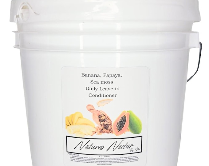 NEW! Refreshing  Banana, Papaya, Sea moss  Leave-in Conditioner We Ship Worldwide