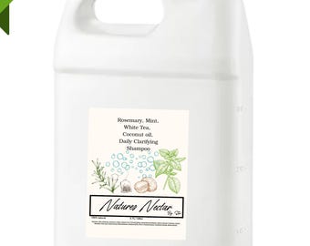 FREE SHIPPING! NEW Rosemary, Strawberry, Mint White Tea, Coconut Oil Strengthening Shampoo