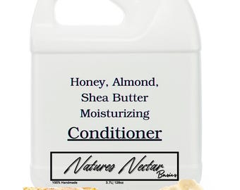 Moisturizing Honey Almond Shea Conditioner! Perfect for low porosity hair! 1 gallon- wholesale private label