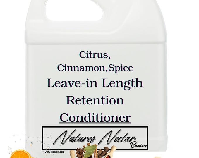 NEW! Citrus Cinnamon& Spice Leave-in Length Retention Conditioner WHOLESALE 1 GALLON