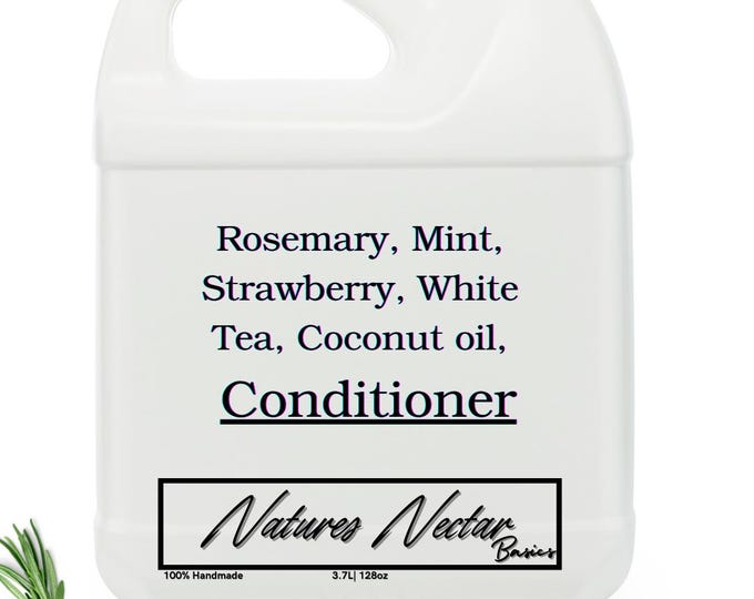 FREE SHIPPING! NEW Rosemary, Strawberry, Mint White Tea, Coconut Oil Strengthening Conditioner