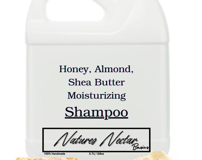 Moisturizing Honey Almond Shea shampoo! Perfect for dry hair ! 1 gallon- wholesale private label