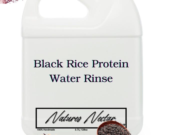 Viral Black Rice Rinse With Hibiscus Strengthening and Growth Treatment Gallon Size Wholesale Private Label Just Add Your Label