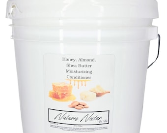 Moisturizing Honey Almond Shea Conditioner! Perfect for low porosity hair! 1 gallon- wholesale private label