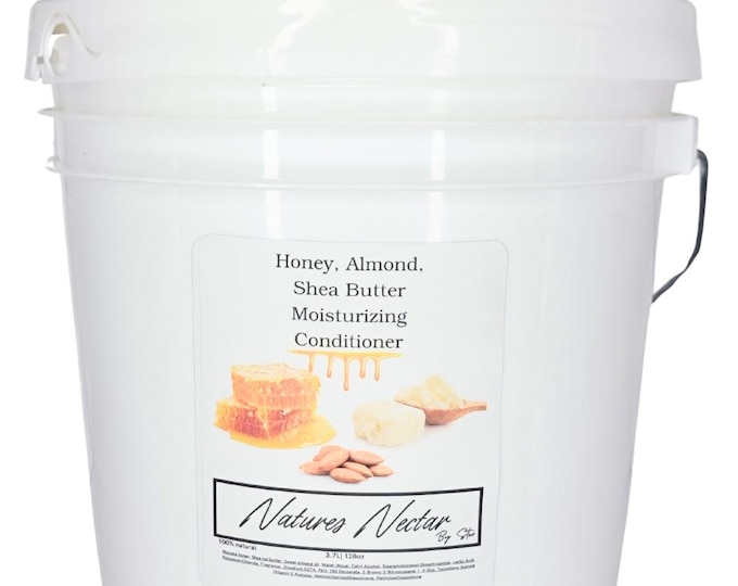 Moisturizing Honey Almond Shea Conditioner! Perfect for low porosity hair! 1 gallon- wholesale private label