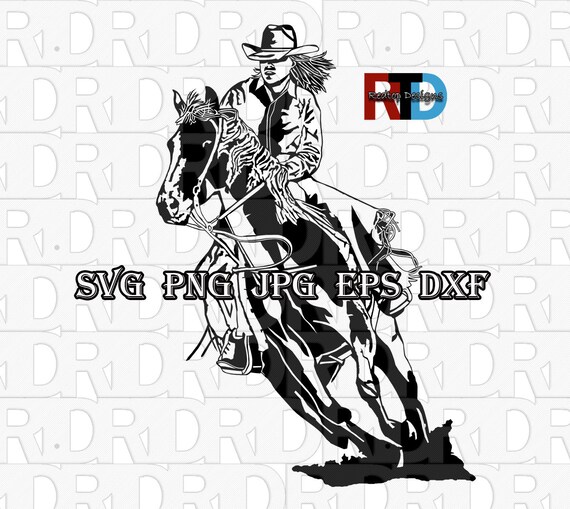 Download Horseback Riding Horseback Riding Svg Barrel Racing Svg Etsy PSD Mockup Templates