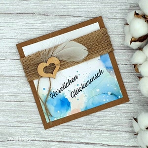Glückwunschkarte | Geschenkkarte | Herzlichen Glückwunsch