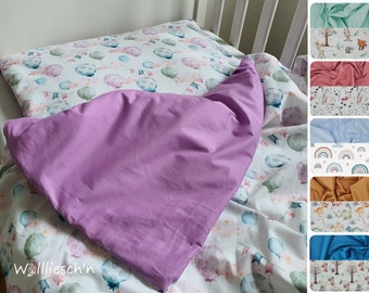 Bettwäsche mit verschiedenen Motiven und Farben | 100% Baumwolle | personalisierbar mit Name | Kinder & Erwachsene | Popeline | Bettbezug