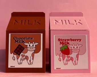 Milk Carton Switch Game Storage Box // Switch Game Holder Box // 3d Printed Gaming Switch Cartridge Card Storage Case Accessory