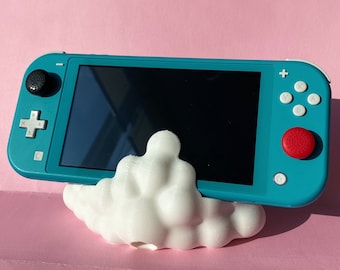 Cloud Switch Stand Charging Dock // Cute Nerdy Gaming Gamer Girl Setup Console Accessory