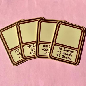 ビデオゲームドリンク統計コースター - オタクピクセルアートコースター（4パック）